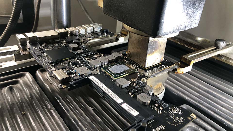  Reballing Chip Graphic Card Macbook