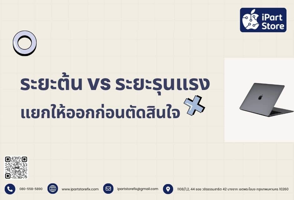 ระยะต้น vs ระยะรุนแรง แยกให้ออกก่อนตัดสินใจ