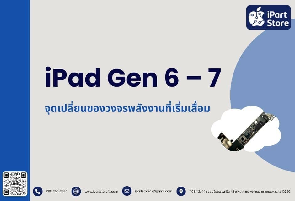 iPad Gen 6 – 7
